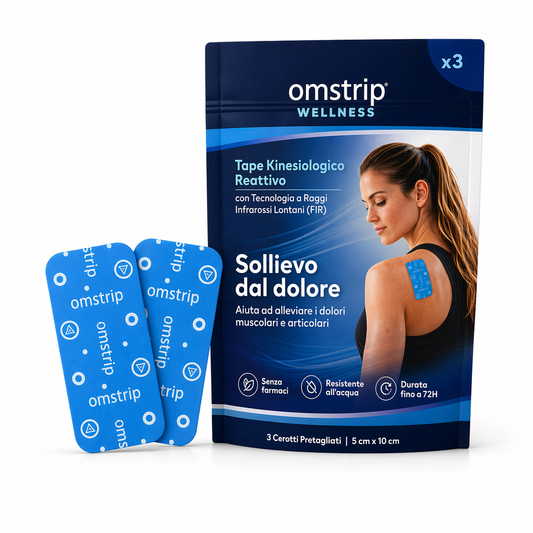 Omstrip Wellness | Sollievo dal Dolore | Trial Pack 3 Cerotti