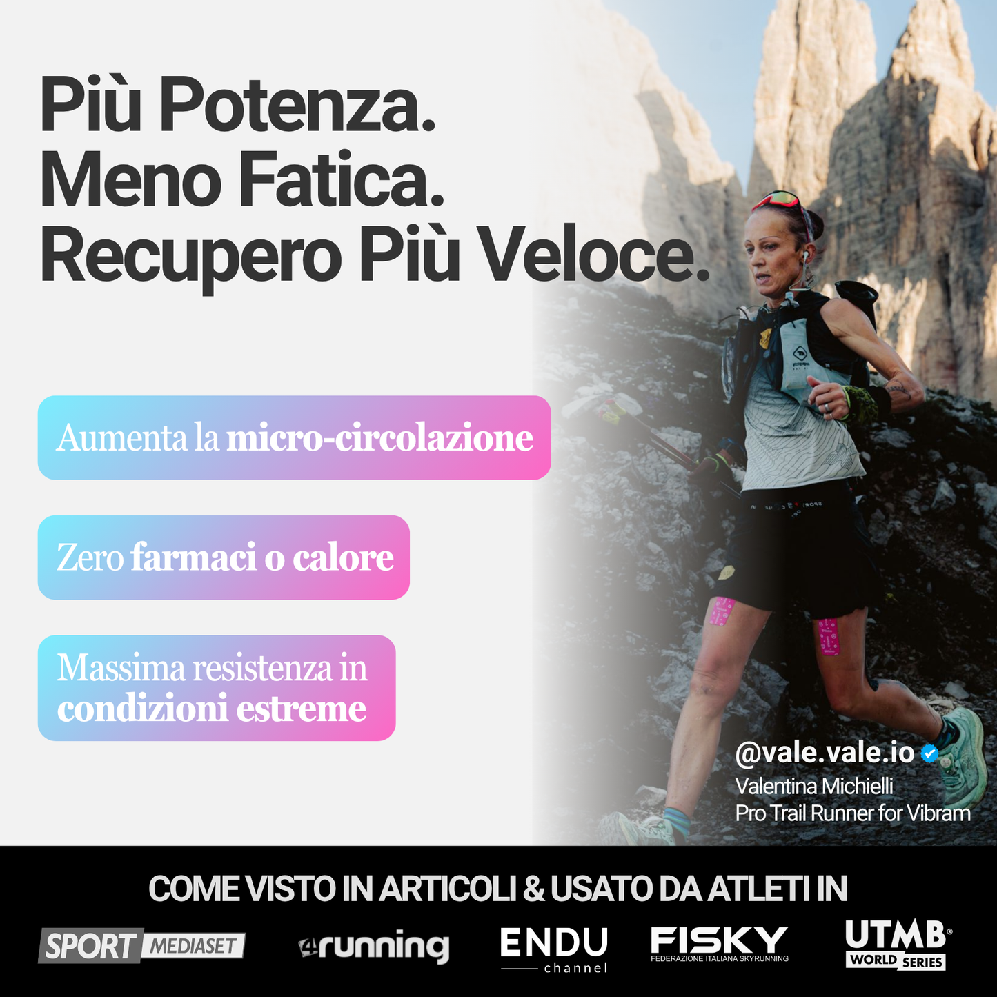 Omstrip Sport | Energia & Recupero | 8 Cerotti