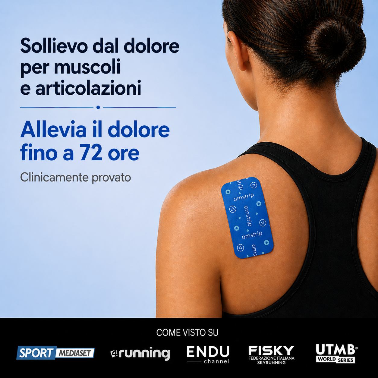 Omstrip Wellness | Pain Relief | 8 Patches